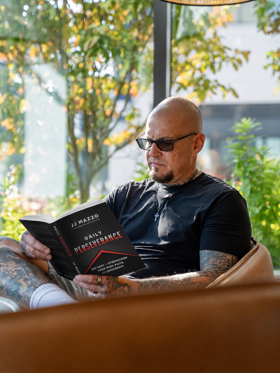 JJ Mazzo reading Daily Perseverance